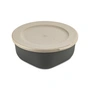 Koziol - Connect Voorraadpot met deksel, 700 ml, nature ash grey