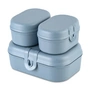 Koziol - Pascal Ready Mini lunchbox set, nature bloem blauw