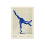 The Poster Club - Bleu door Lucrecia Rey Caro, 50 x 70 cm