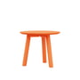 OUT Objekte unserer Tage - Meyer Color Salontafel Medium H 45 cm, gelakt essenhout, puur oranje