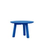 OUT Objekte unserer Tage - Meyer Color Salontafel Medium H 35 cm, gelakt essen, berlijn blauw