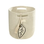 Lorena Canals - Opbergmand, bladeren, naturel