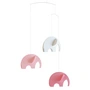 Flensted Mobiles Olephants - Mobiel, roze