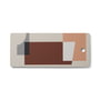 applicata Tapas - Board Clay, groot, rood / zwart / grijs / oranje