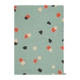 myfelt - Terra Ocean Baldeken van vilt, 180 x 260 cm, turquoise / rood / beige / grijs