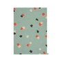 myfelt - Terra Ocean Baldeken van vilt, 70 x 100 cm, turquoise / rood / beige / grijs