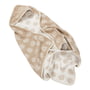 Leander - Hooded towel Hoodie, 100% biologisch katoen, 80 x 80 cm, cappuccino