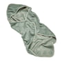 Leander - Hooded towel Hoodie, 100% biologisch katoen, 80 x 80 cm, sage green