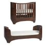 Classic Leander - Baby junior bed, 0 - 7 jaar, 120 - 150 x 70 cm, beuken walnoot
