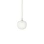 Muuto Rime - Hanglamp Ø 18 cm, opaal / grijs
