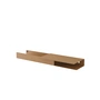 Muuto Folded Shelves Platform - 62 x 5,4 cm, verbrand oranje