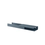 Muuto Folded Shelves Platform - 62 x 5,4 cm, blauw-grijs