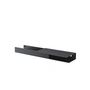 Muuto Folded Shelves Platform - 62 x 5,4 cm, zwart
