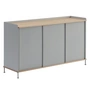 Muuto Enfold Sideboard -, 148 x 85 cm, eik / grijs