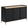 Muuto Enfold Sideboard -, 148 x 85 cm, eiken / antraciet
