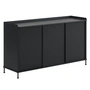 Muuto Enfold Sideboard -, 148 x 85 cm, zwart / antraciet