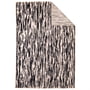 nanimarquina - Doblecara 1 wollen vloerkleed, omkeerbaar, 200 x 300 cm, zwart/wit