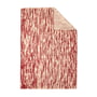 nanimarquina - Doblecara 3 Wollen Vloerkleed, omkeerbaar, 170 x 240 cm, beige/rood