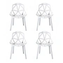 Magis - Chair One Buitenstoel, wit (set van 4)