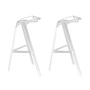 Magis - Stool One Kruk, H 74 cm, wit (set van 2)
