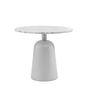 Normann Copenhagen - Turn Salontafel Ø 55 cm, marmer / wit