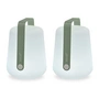 Fermob - Balad LED-batterijlamp, H 38 cm, cactus (set van 2)