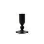 House Doctor - Folk Kandelaar, h 7 cm, zwart