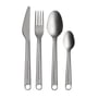 Alessi - Conversational Objects, Tafelbestek, set 4 stuks.