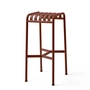 HAY - Palissade barhocker, iron red