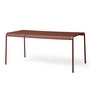 HAY - Palissade Tafel, rechthoekig, 170 x 90 cm, iron red