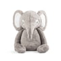 Sebra - Zachte knuffel Finley de olifant, 38 cm, grijs