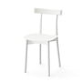 NINE - Skinny Wooden Chair, wit (RAL 9003)