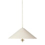 Gubi - 1967 Hanglamp, canvas / messing