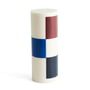 Hay - Column Kaars, L, gebroken wit / bruin / zwart / blauw