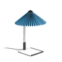 HAY - Matin LED tafellamp S, helder blauw / spiegel