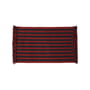 Hay - Stripes and Stripes Wool Tapijt, 95 x 52 cm, kersen