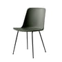 & Tradition - Rely Chair HW6, bronsgroen / zwart