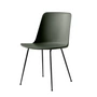 & Tradition - Rely Chair HW6, bronsgroen / zwart