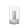 Blomus - Calma Windlicht, Ø 12 cm, helder / lichtgrijs