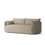 Audo - Offset Sofa , 2-zitter, beige ( Audo Bouclé 02)