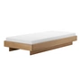 OUT Objekte unserer Tage - Zians Bed XSmall 90 x 200 cm, met doorlopende poot, gewaxt eiken