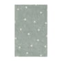 Lorena Canals - Mini Dot Tapijt, 100 x 150 cm, blauwe salie / natuur