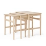 Carl Hansen - CH004 Nesting Tables, eik gezeept (set van 3)