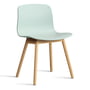 Hay - About A Chair AAC 12 , eiken gelakt / mint stof 2. 0