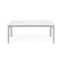 Nardi - Net Tafel 100, 100 cm x 60 cm, bianco