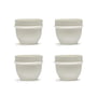 Serax - Dune Espresso kop van Kelly Wearstler, albast / wit (set van 4)