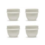 Serax - Dune Espresso kop van Kelly Wearstler, albast / wit (set van 4)