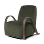 ferm Living - Buur Lounge Chair, Rijk fluweel, den