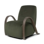Ferm Living - Buur Lounge Chair, Rijk fluweel, den