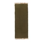 Ferm Living - Block Loper, 80 x 200 cm, olijf / natuur